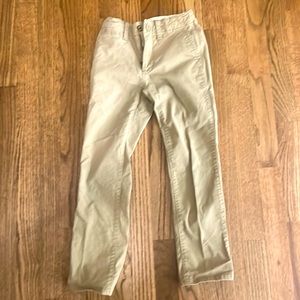 Gap Boys 7 Slim khakis, like new